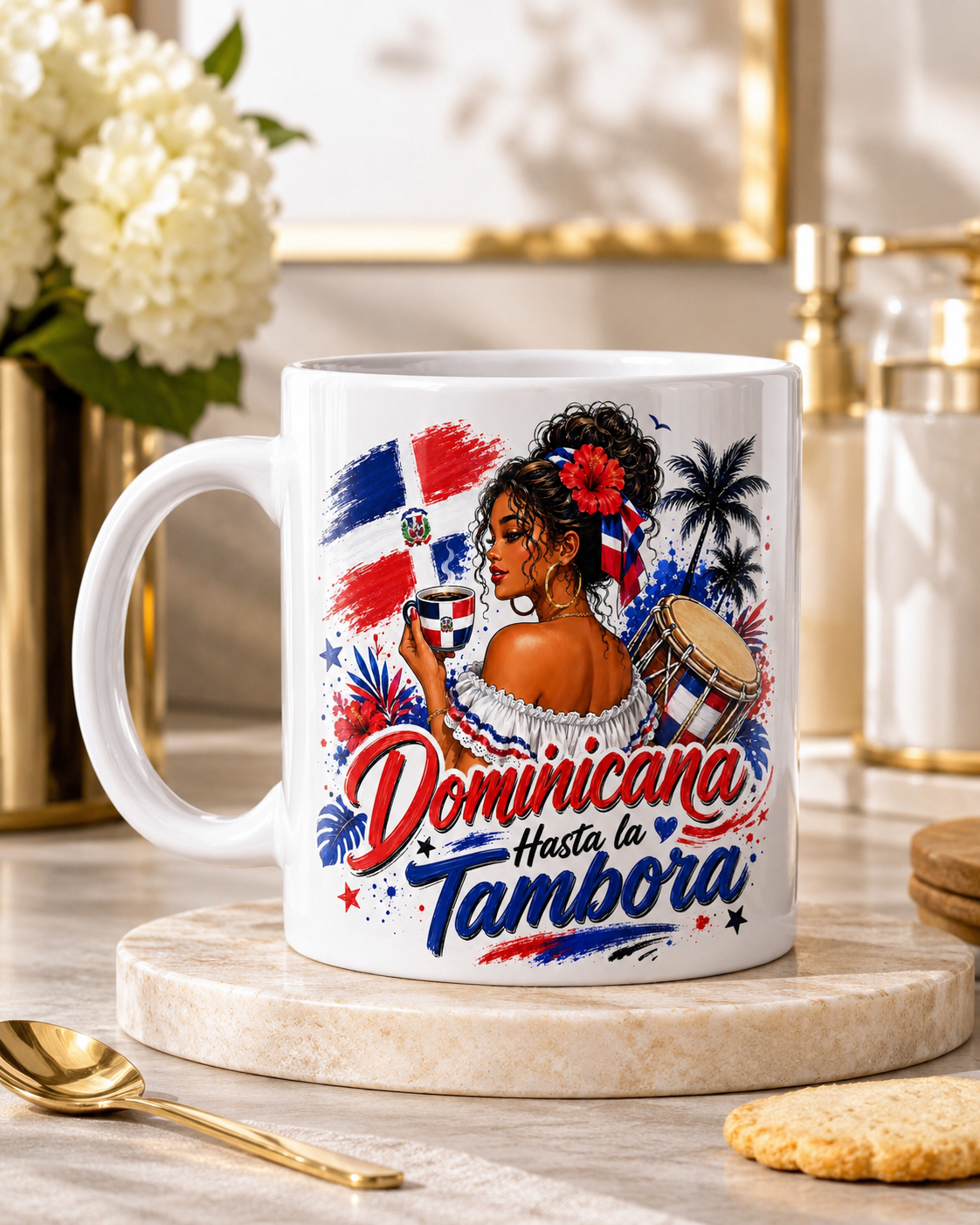 Dominicana Hasta la Tambora Coffee Mug – Dominican Republic 11oz & 15oz Ceramic Mug
