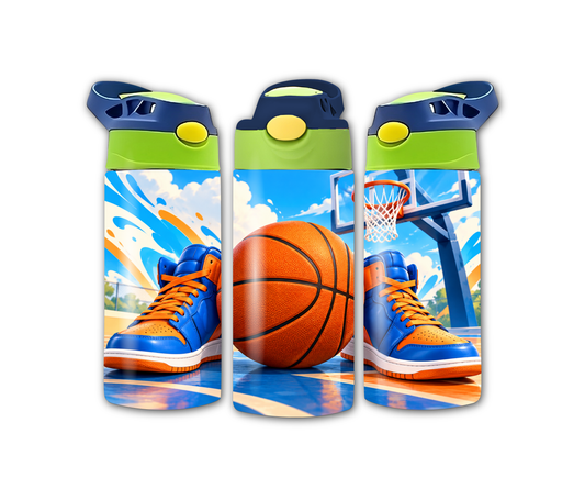 Kids Basketball Tumbler, 12 oz