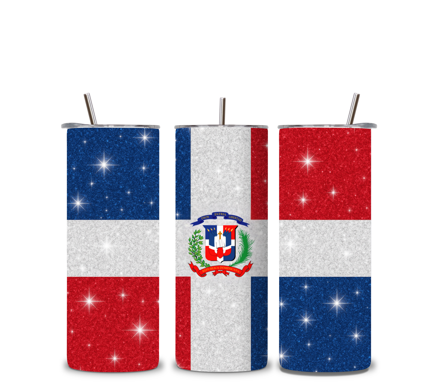 Las Domii Tumblers 🇩🇴🔥 | Dominican Girls Custom Cup | 20oz Skinny Tumbler