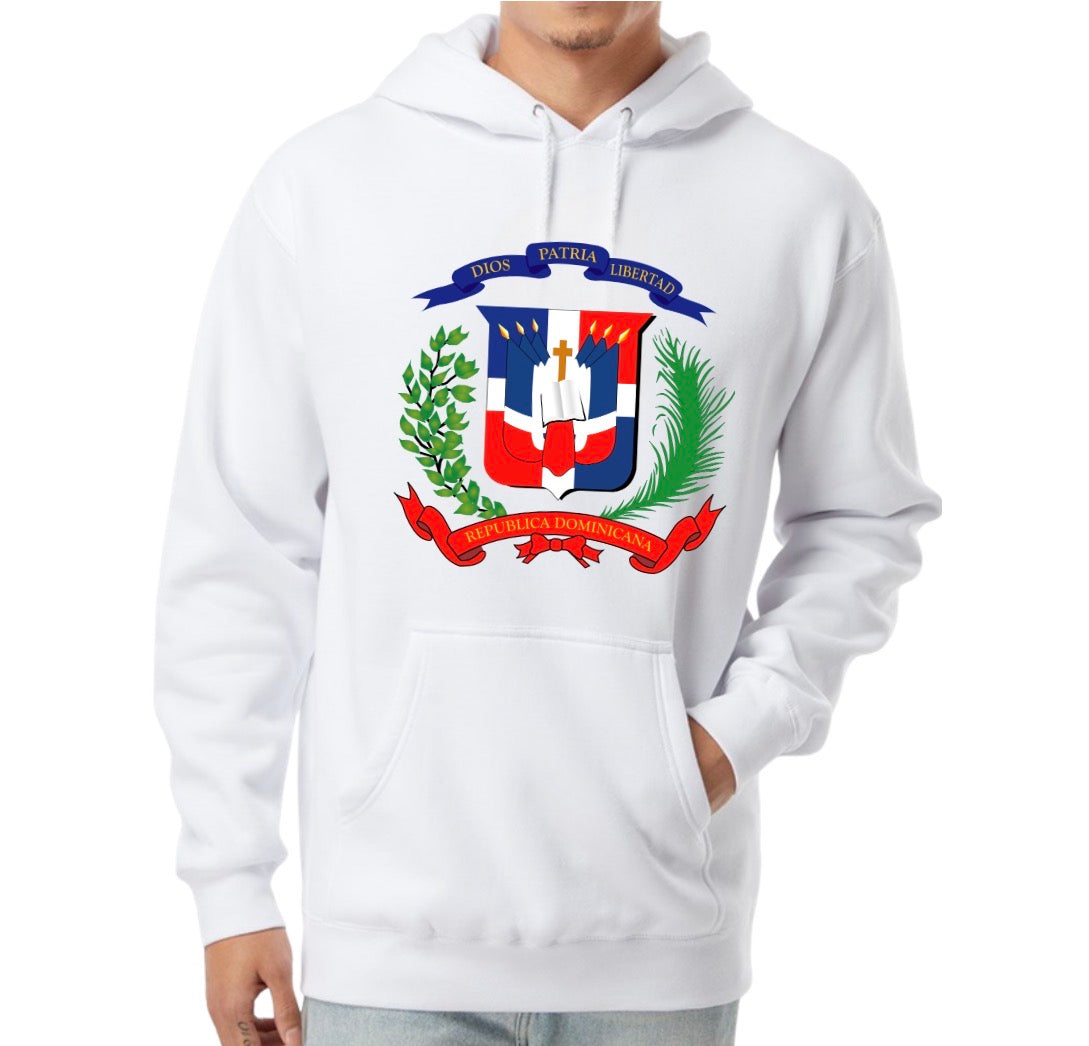Hoodie Escudo Dominicano 🇩🇴 | Sudadera República Dominicana | Unisex