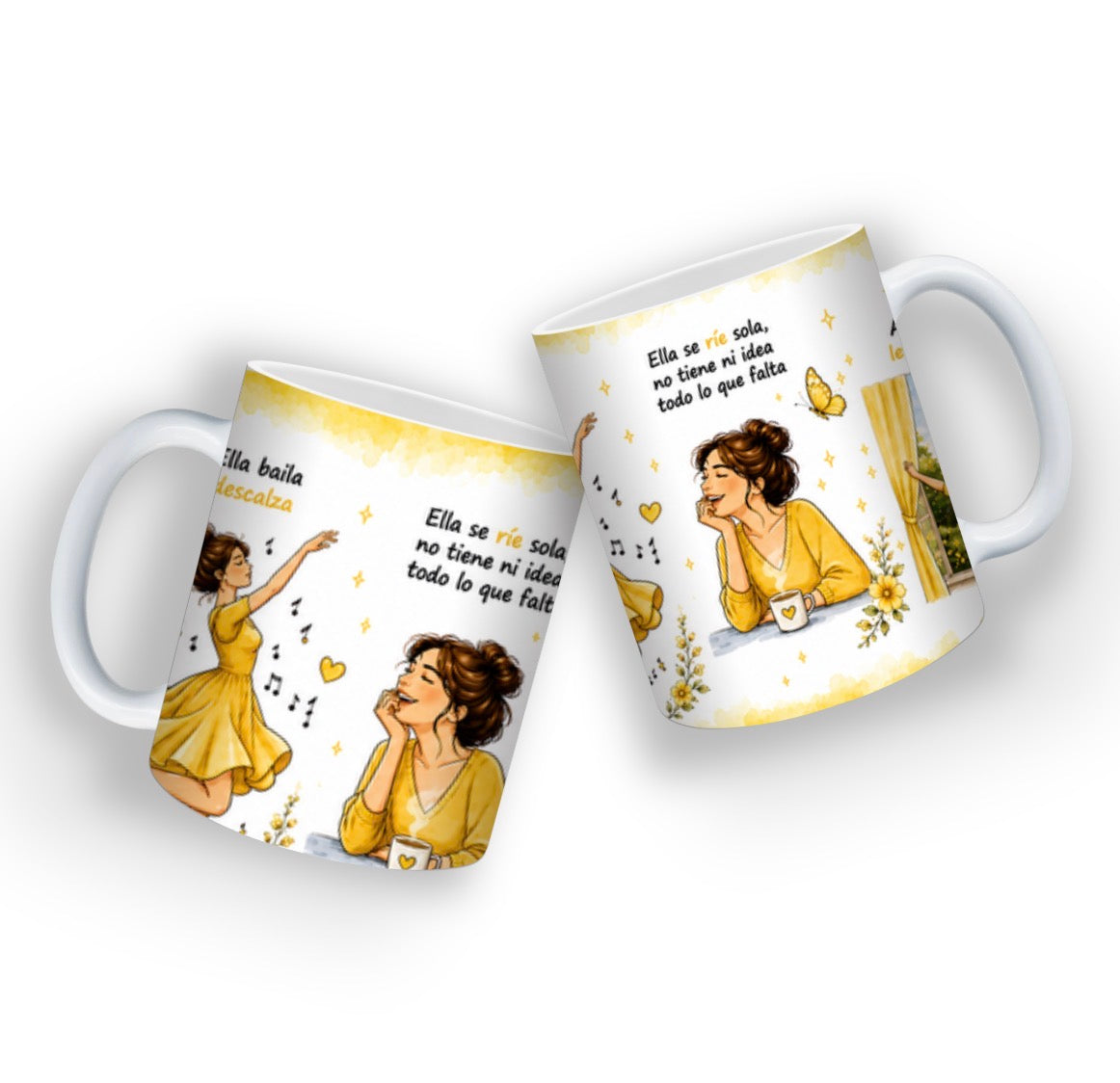 Mujer Fuerte Mug 💖 | Emotional Latina Aesthetic Coffee Cup | Inspirational Spanish Quote Mug