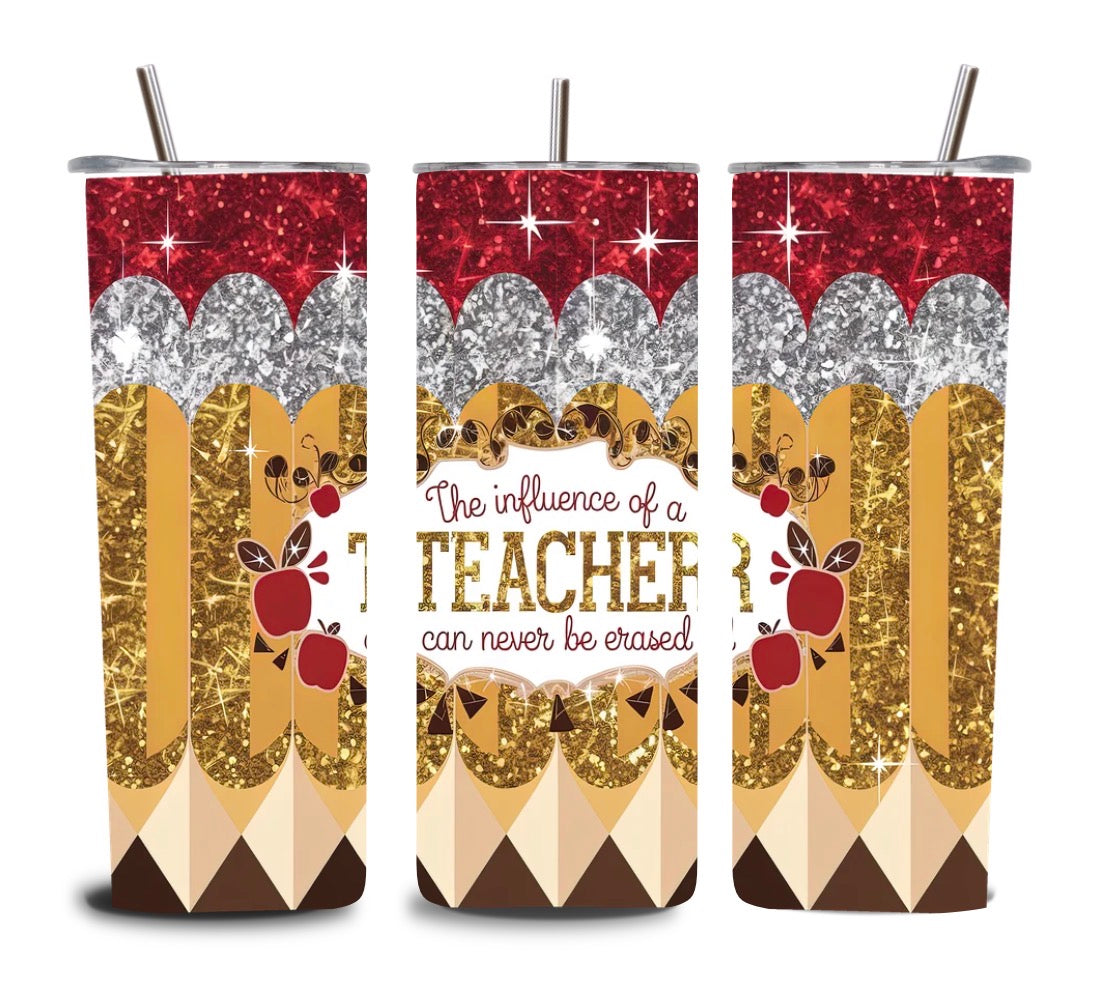 Teacher Tumbler 20oz | Personalized Teacher Gift 🍎 | Back to School / End of Year Gift
