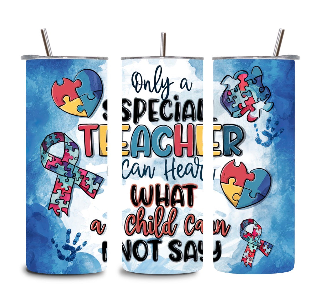 Teacher Tumbler 20oz | Personalized Teacher Gift 🍎 | Back to School / End of Year Gift