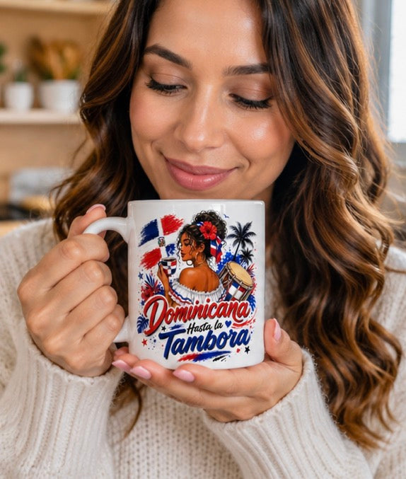 Dominicana Hasta la Tambora Coffee Mug – Dominican Republic 11oz & 15oz Ceramic Mug
