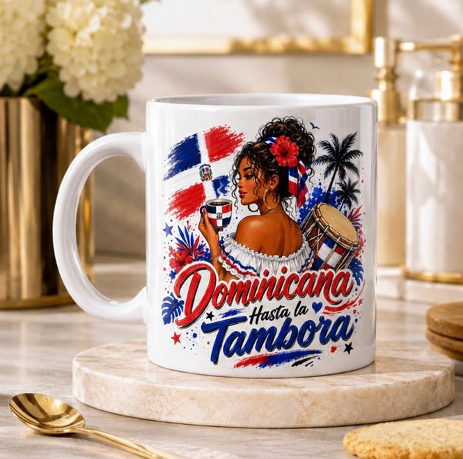 Dominicana Hasta la Tambora Coffee Mug – Dominican Republic 11oz & 15oz Ceramic Mug