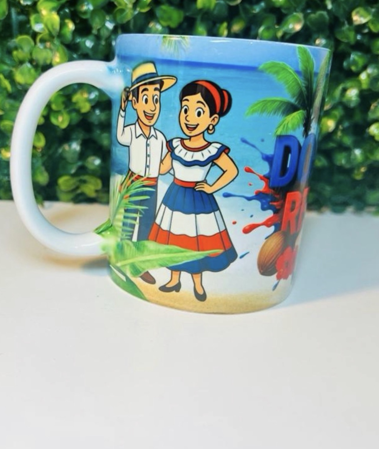 Bachata Boat Dominican Mug 🇩🇴 – Caribbean Culture Coffee Cup (11oz & 15oz)
