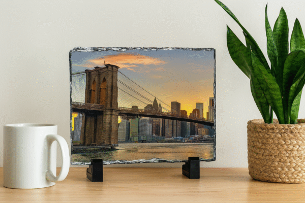 Custom Photo Slate Rock Frame | 
Marco de Piedra con Foto Personalizada - Image 2