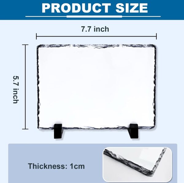 Custom Photo Slate Rock Frame | 
Marco de Piedra con Foto Personalizada - Image 4