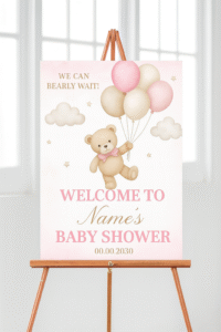 Welcome your guests in style with our customizable event welcome sign, designed to fit any celebration — from weddings and baby showers to birthdays, anniversaries, graduations, and more.